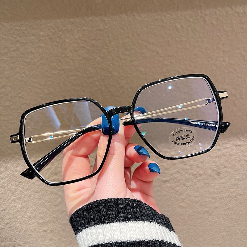 Square Plain Eyeglasses