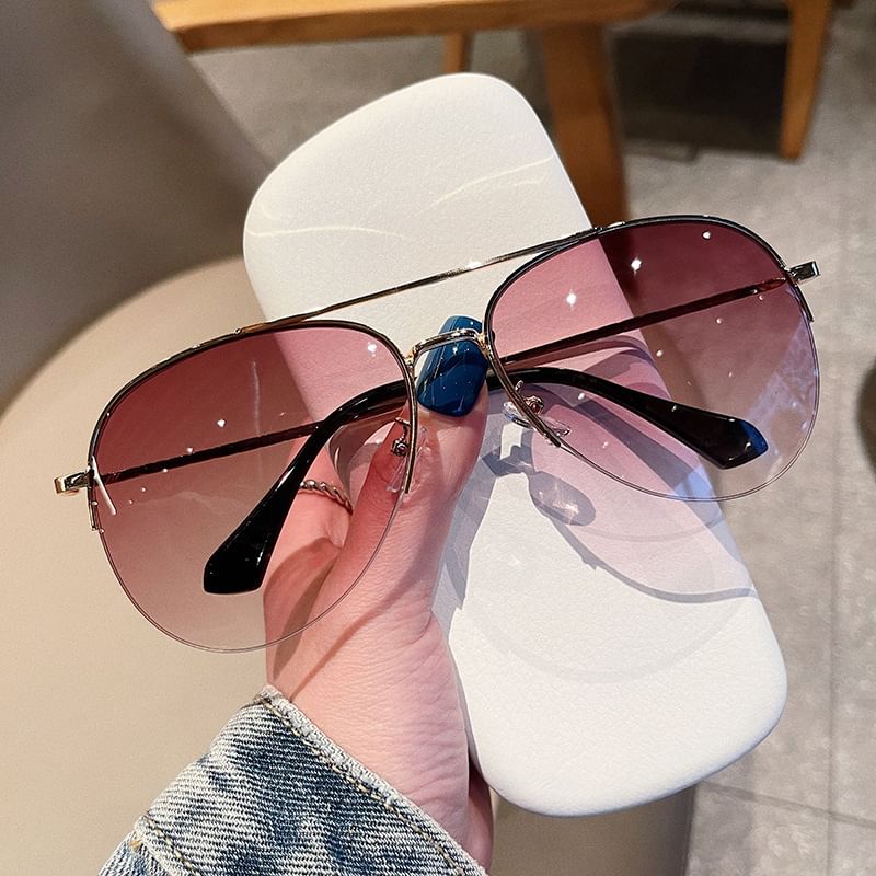 Sunglasses Aviator Gradient