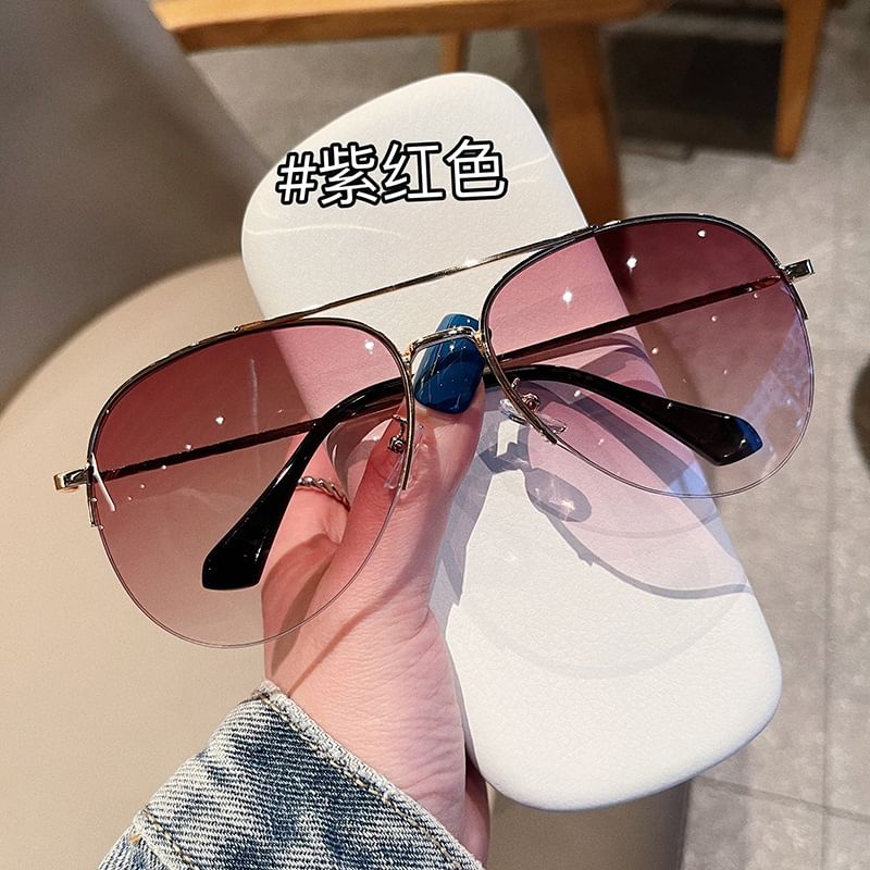 Sunglasses Aviator Gradient