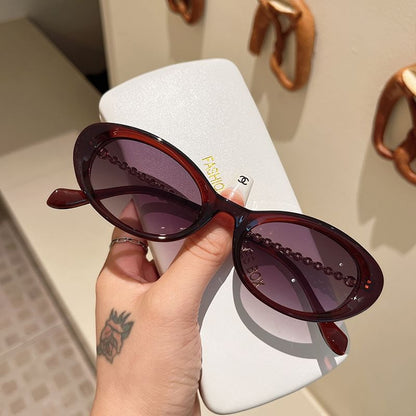 Oval Sunglasses Plastic