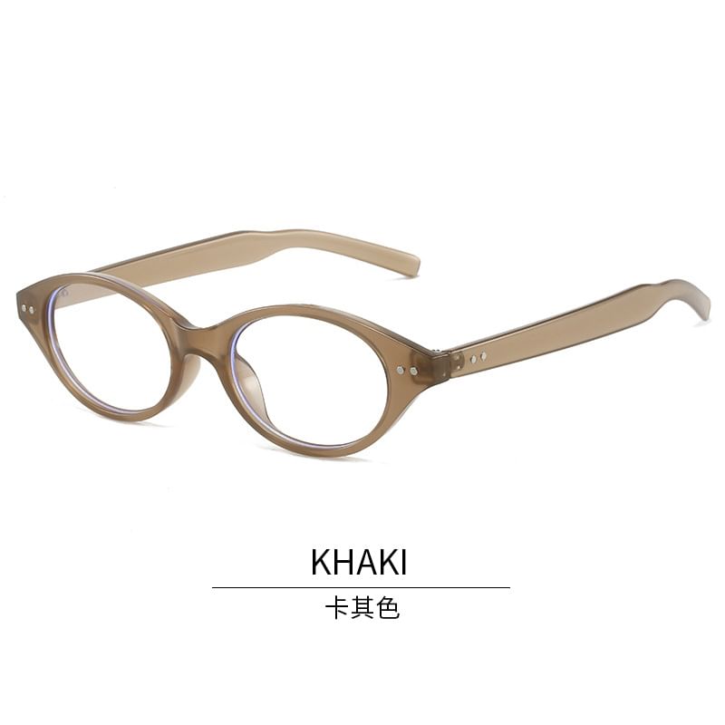 Eyeglasses Plastic Oval