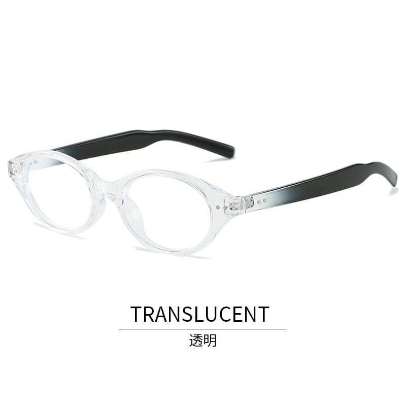 Eyeglasses Plastic Oval