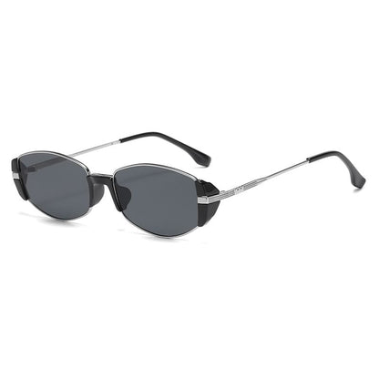 Flat Shield Lens Sunglasses