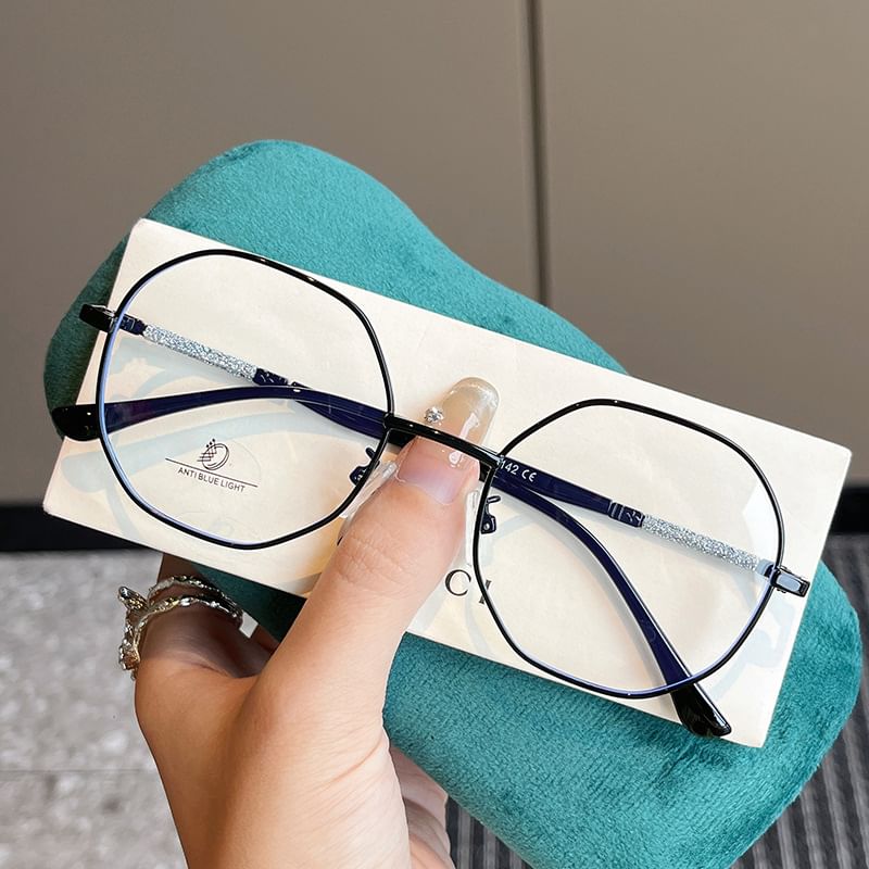 Round Eyeglasses Metal