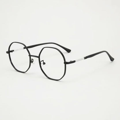 Round Eyeglasses Metal