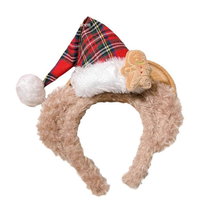 Christmas Hat Fleece Headband