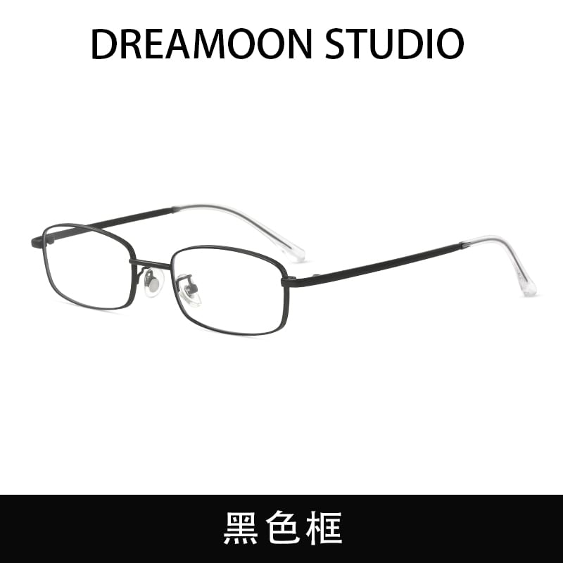 Metal Light Eyeglasses Blue Frame Blocking