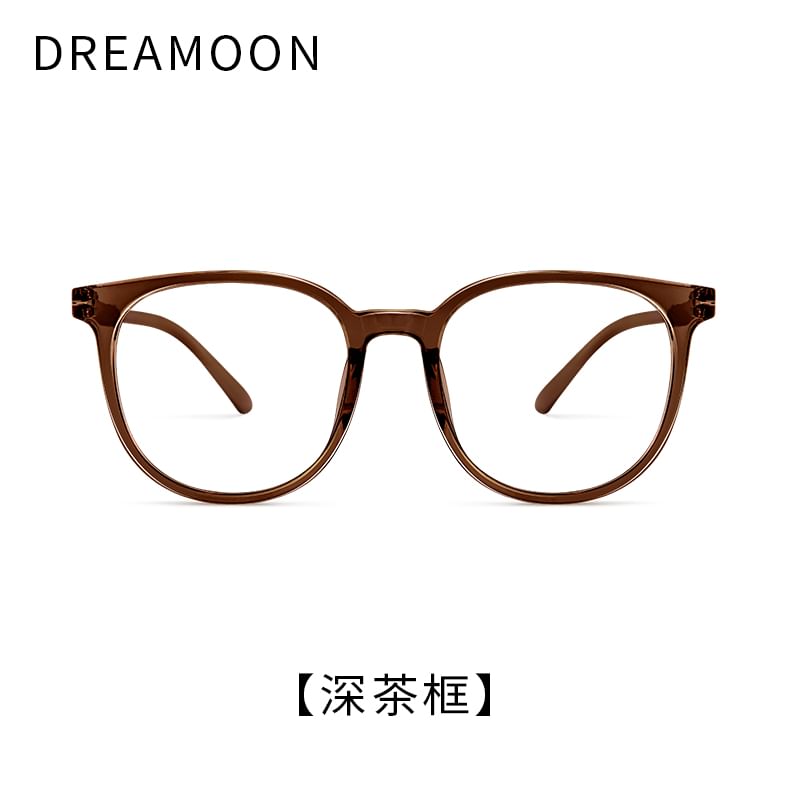 Blocking Light Round Eyeglasses Blue