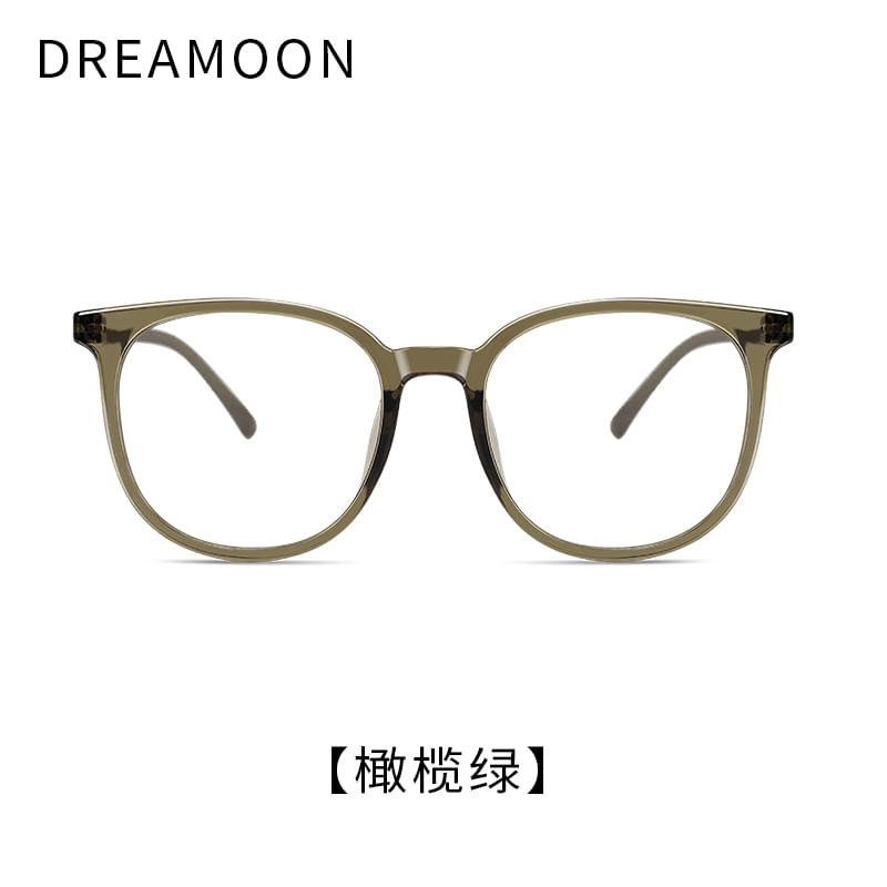 Blocking Light Round Eyeglasses Blue