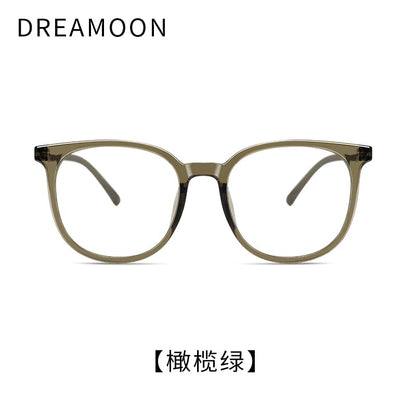 Blocking Light Round Eyeglasses Blue