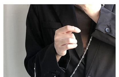 Faux Crystal Lanyard with Heart Ring Stand Phone Case