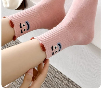 Cartoon Print Socks Set