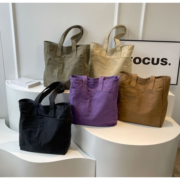 Sac fourre-tout avec lettrage