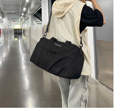 Bag Nylon Duffel Lettering