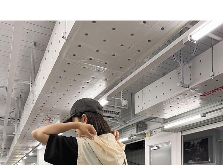 Bag Nylon Duffel Lettering