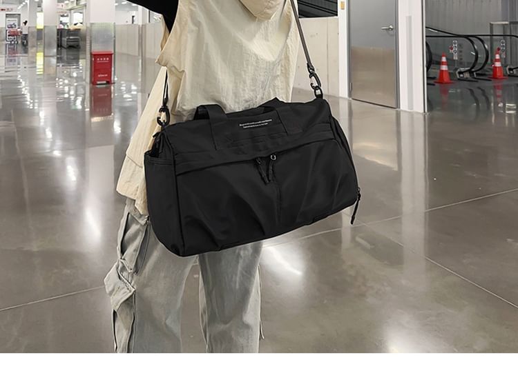 Bag Nylon Duffel Lettering