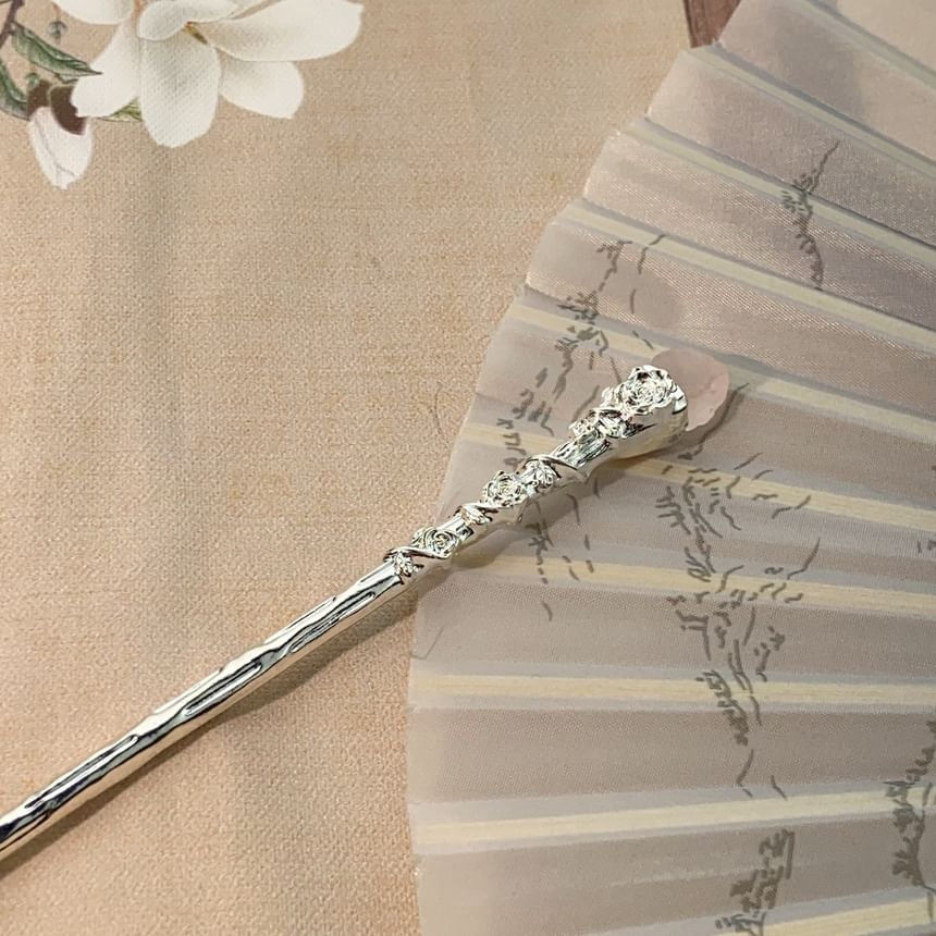 Gemstone Irregular Faux Stick Alloy Hair