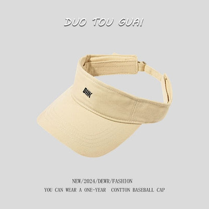 Sun Embroidered Visor Letter
