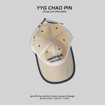 Embroidered Baseball Letter Cap