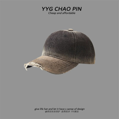 Tie Cap Denim Baseball Dye