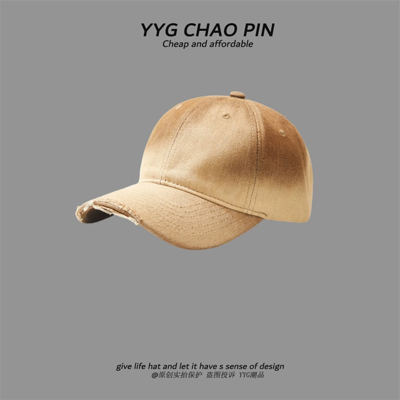 Tie Cap Denim Baseball Dye