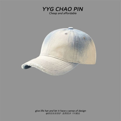 Tie Cap Denim Baseball Dye