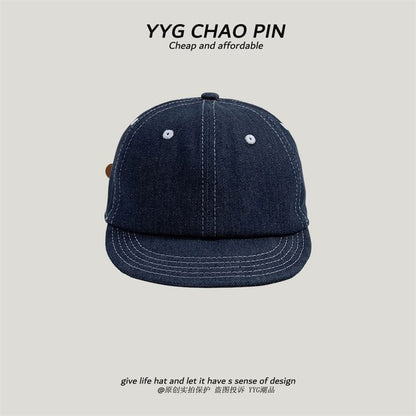 Cap Denim Applique Baseball