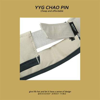 Letter Sun Embroidered Visor