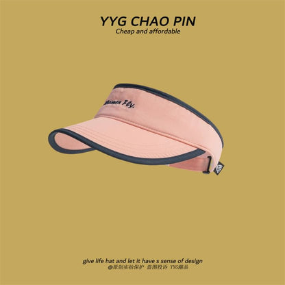 Letter Sun Embroidered Visor