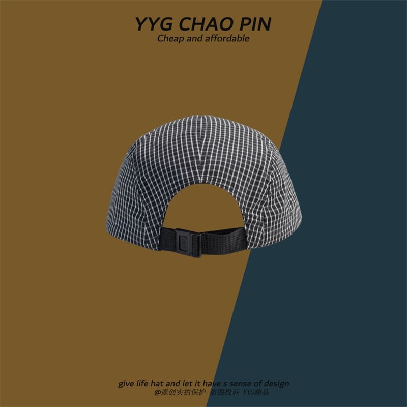 Plaid Baseball Cap