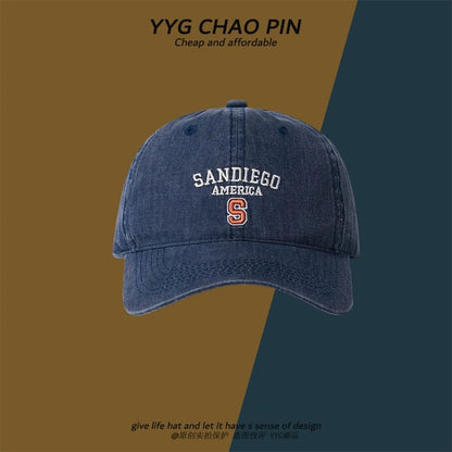 Cap Embroidered Baseball Letter