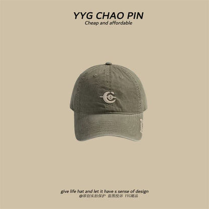Embroidered Letter Baseball Cap