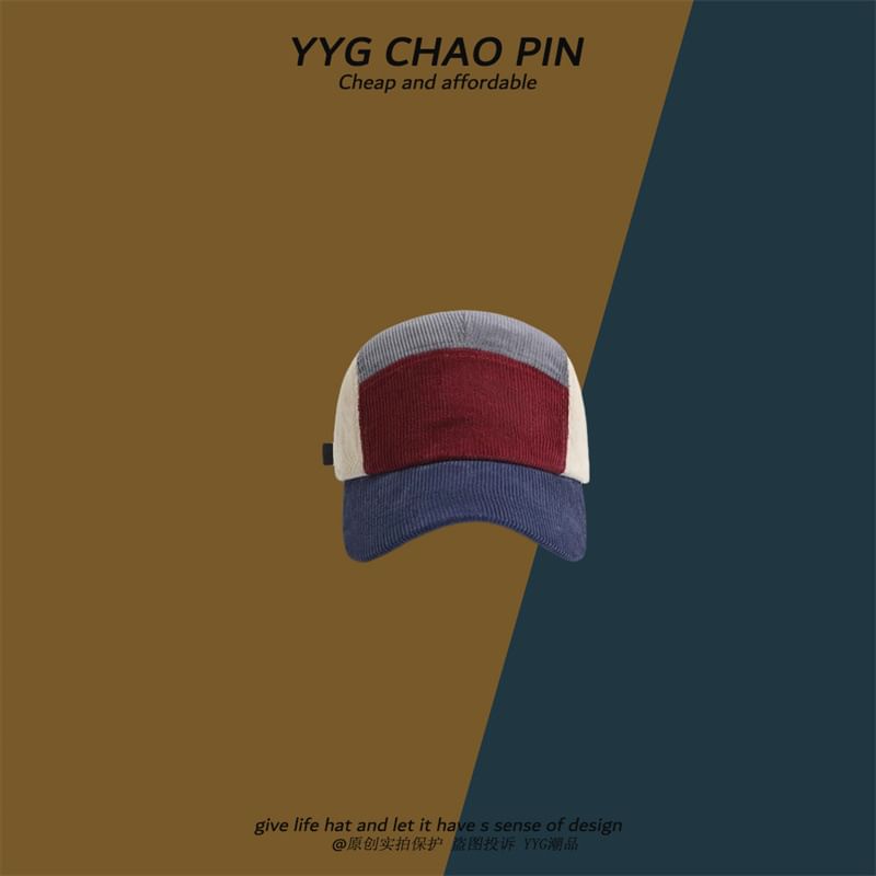 Cap Block Baseball Color