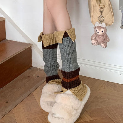 Cable Knit Leg Warmers / Set