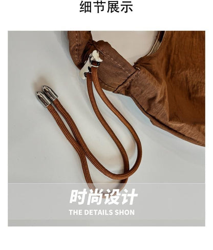 Strap Bag Crossbody Plain Ruched