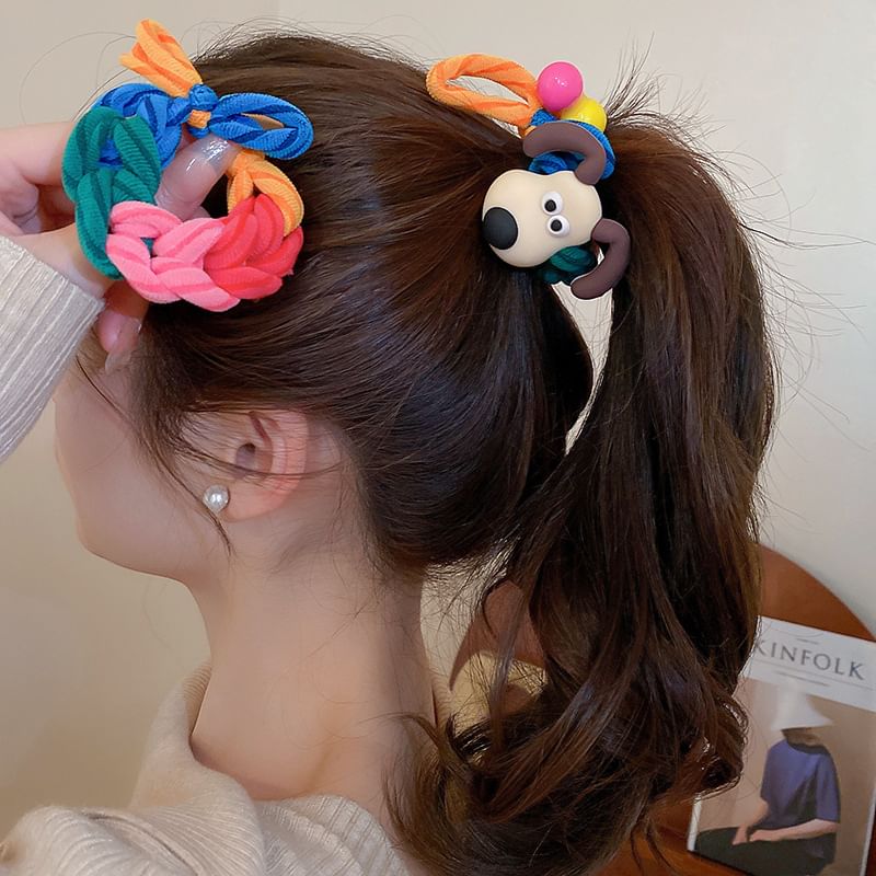 Elastic Braided Scrunchie
