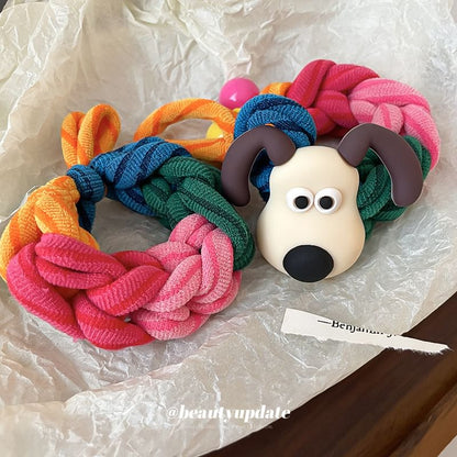 Elastic Braided Scrunchie