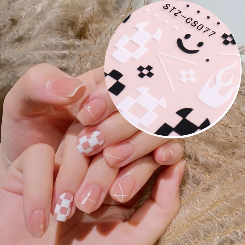 Print Nail Art Stickers