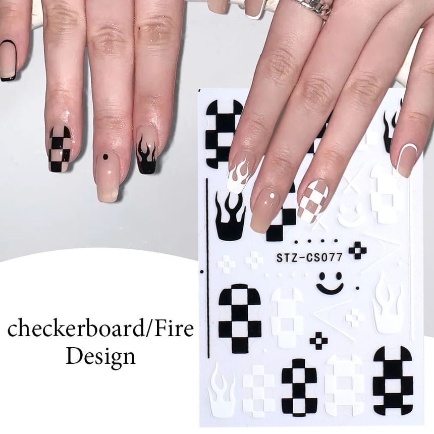 Print Nail Art Stickers