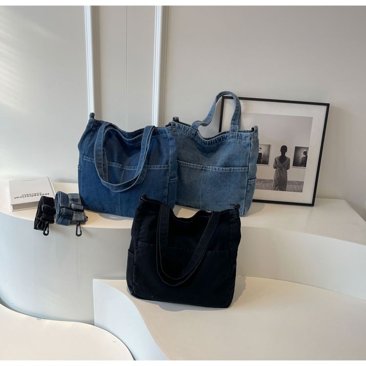 Bag Denim Crossbody Washed