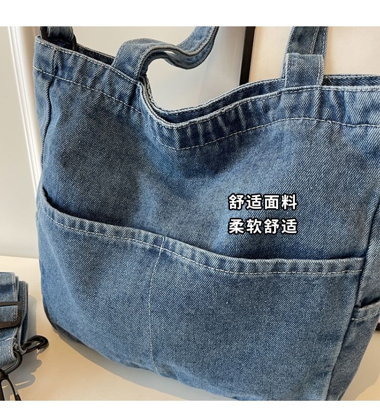 Bag Denim Crossbody Washed