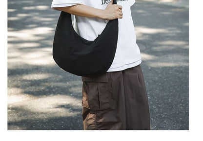 Nylon Bag Crossbody Plain