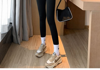 High Waist Two Tone Sports Leggings