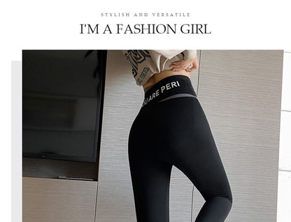 High Waist Two Tone Sports Leggings