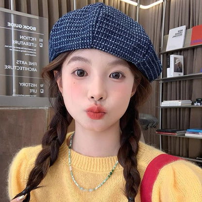 Beret / Cap Newsboy Denim