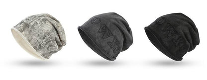 Dye Beanie Lettering Applique Tie