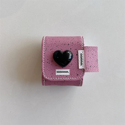 Heart AirPods / Pro Earphone Case Skin / Keyring / Set