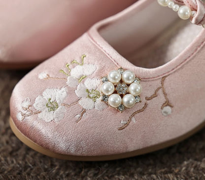 Mules Beaded Wedge-Heel