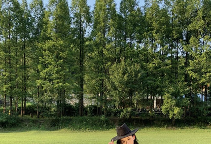 Skirt A-Line + Mini V-Neck Tiered Blouse Set: Plain Long-Sleeve