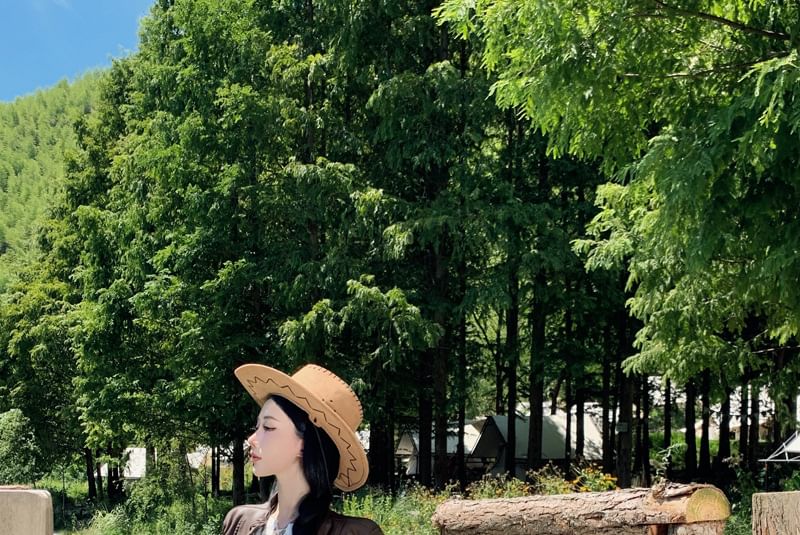 Trim Mini Long-Sleeve Dress Lace Plain A-Line Tiered